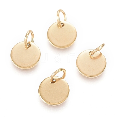 Ion Plating(IP) 304 Stainless Steel Charms X-EJEW-L238-03B-G-1