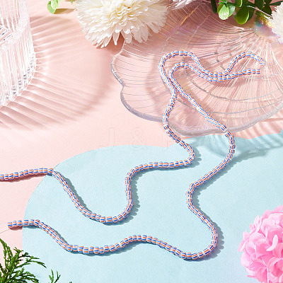 2Strands Handmade Lampwork Beads Strands BLOW-TADJ0001-01C-1