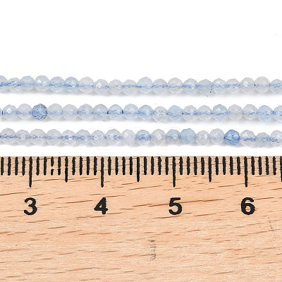Natural Aquamarine Beads Strands G-B171-C01-2mm-1