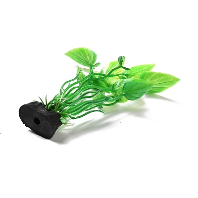Plastic Artificial Aquatic Plants Decor DJEW-G025-12A-1