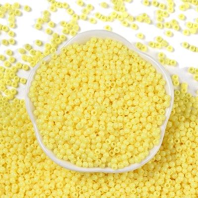 Opaque Acrylic Beads SACR-A007-01B-18-1