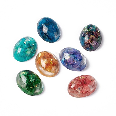 Natural Calcite & Synthetic Opal Cabochons G-F727-02-1