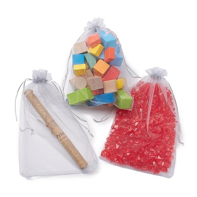 Organza Gift Bags with Drawstring X-OP-R016-20x30cm-05-1