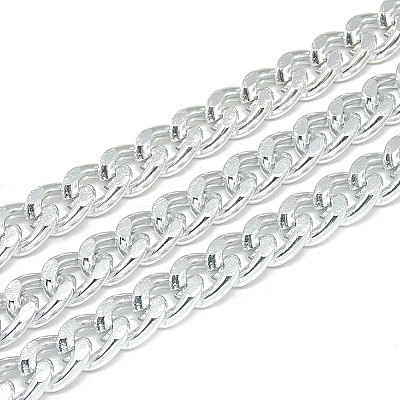 Unwelded Aluminum Curb Chains X-CHA-S001-097-1