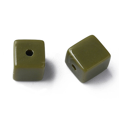 Opaque Acrylic Beads X-MACR-S373-148-A11-1