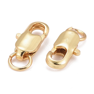 Grade AAA Brass Lobster Claw Clasps KK-O093-32-NR-1