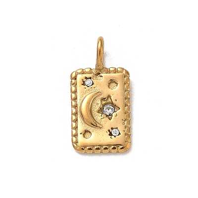 304 Stainless Steel Pendants X-STAS-H243-07D-G-1