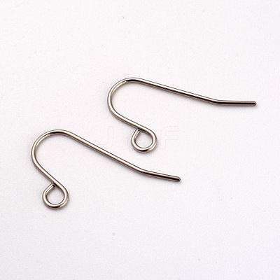 Tarnish Resistant 316L Surgical Stainless Steel Earring Hooks STAS-G229-08P-02-1