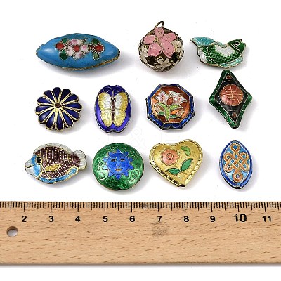 Handmade Cloisonne Beads CLB-Z001-13G-1