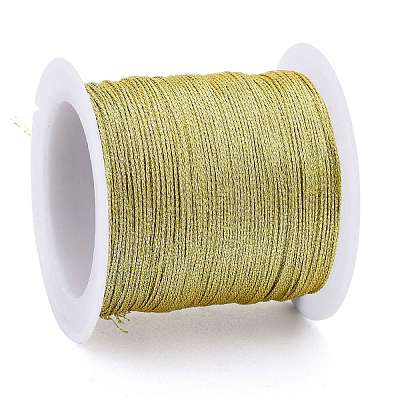 Polyester Braided Metallic Thread OCOR-I007-B-07-1