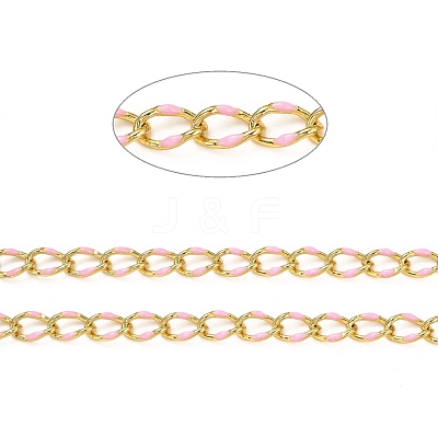Brass Curb Chains CHC-L039-46L-G-1