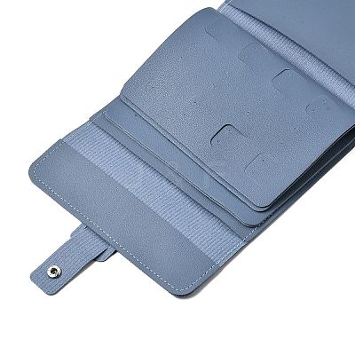 CutHollow 1Pc PU Imitation Leather Earring Storage Bags EDIS-CL0001-01C-1