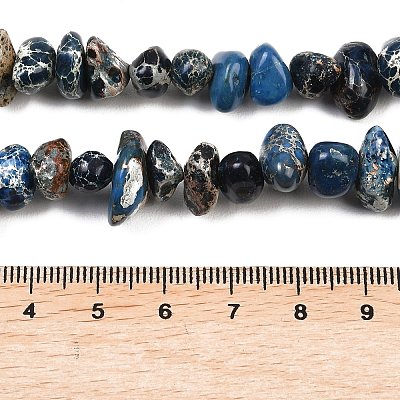 Natural Imperial Jasper Beads Strands G-I123-05B-1