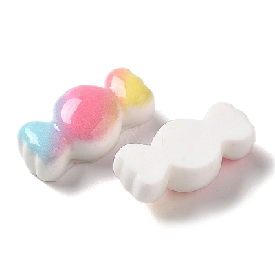 Gradient Color Opaque Resin Decoden Cabochons CRES-Z006-03-1