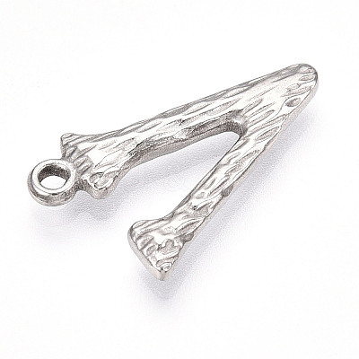 304 Stainless Steel Pendants STAS-N117-01P-V-1