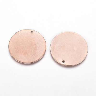 Ion Plating(IP) 304 Stainless Steel Pendants X-EJEW-L238-01B-RG-1