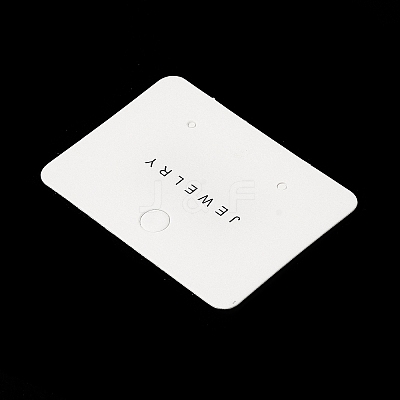 Paper Jewelry Display Cards with Hanging Hole CDIS-M005-27-1
