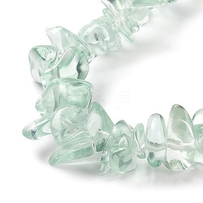 Unisex Chip Glass Beaded Stretch Bracelets BJEW-S143-48-1-1
