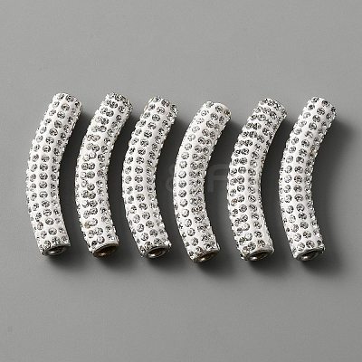 Zinc Alloy Rhinestone Beads FIND-WH0146-02B-1