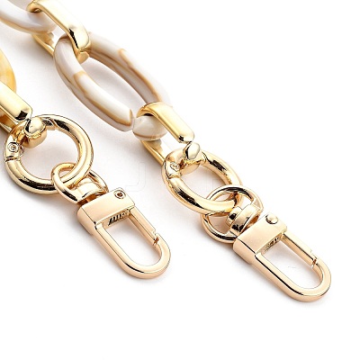 Imitation Gemstone Style Acrylic Bag Handles AJEW-BA00013-1
