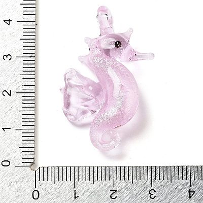 Handmade Lampwork Pendants LAMP-A004-02H-1