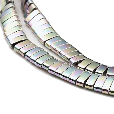Electroplated Non-magnetic Synthetic Hematite Beads Strands G-G089-A02-13-1