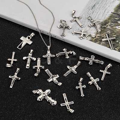 304 Stainless Steel Pendants STAS-I001-M1-1