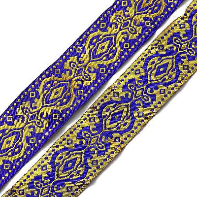 Ethnic Style Embroidery Polyester Ribbons OCOR-WH0079-48-1