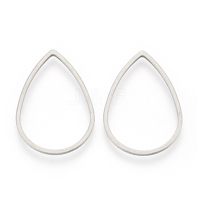 Tarnish Resistant 304 Stainless Steel Linking Rings X-STAS-T047-16B-1