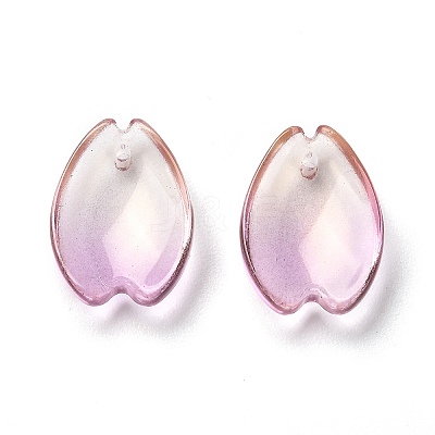 Transparent Glass Pendants X-GLAA-B003-03-1