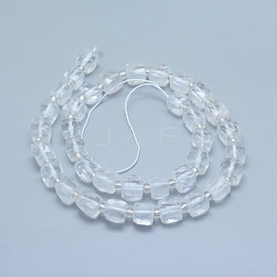 Natural Quartz Crystal Beads Strands G-L552D-15A-1