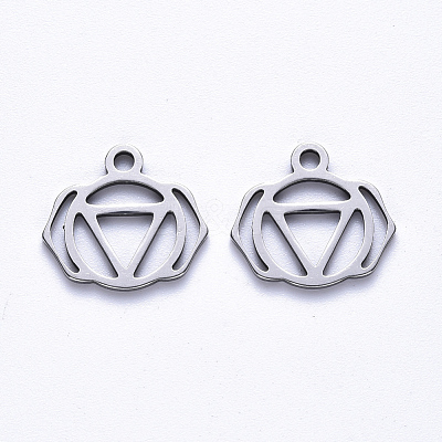 Non-Tarnish 304 Stainless Steel Pendants STAS-S113-007D-1