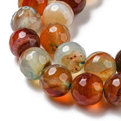 Natural Agate Beads Strands G-C082-A01-19-1