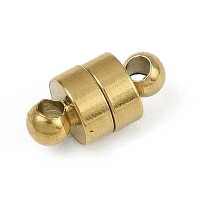 304 Stainless Steel Magnetic Clasps STAS-C127-09G-1