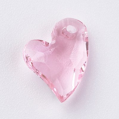 Transparent Acrylic Charms MACR-G055-11mm-26X-1