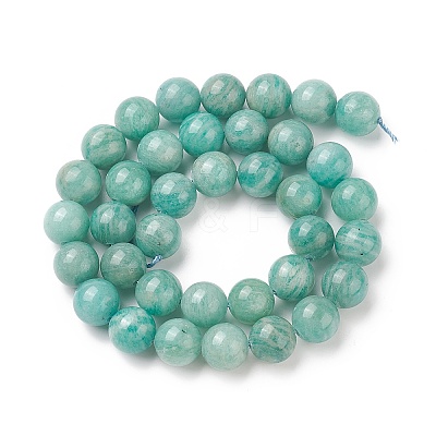 Natural Amazonite Beads Strands X-G-F461-12-6mm-01-1