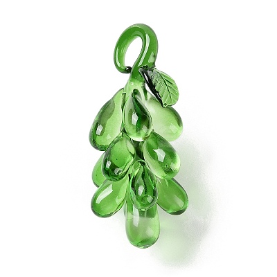 Natural Quartz Crystal Dyed Big Pendants G-M432-01A-1