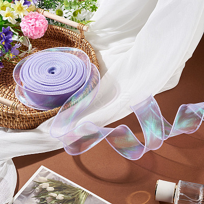 Polyester Lace Trim DIY-TAC0010-49H-1