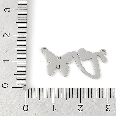 Non-Tarnish 304 Stainless Steel Pendants STAS-L279-002P-V-1