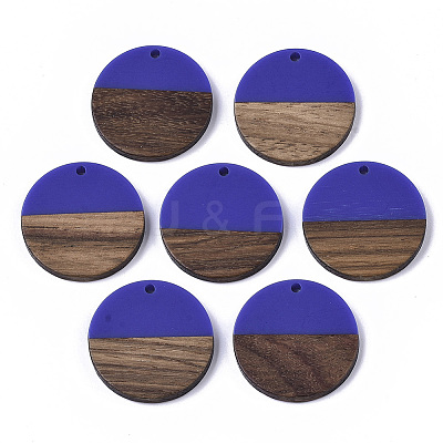 Resin & Wood Pendants LS-X-RESI-S358-02B-20-1
