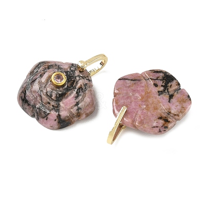 Natural Rhodonite Carved Pendants GG-CBAF4FB-01G-06-1