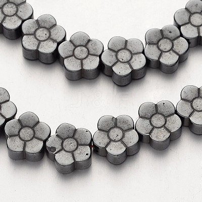 Non-magnetic Synthetic Hematite Beads Strands G-F300-07-09-1