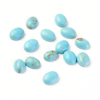 Natural Magnesite Cabochons X-TURQ-L031-038A-01-1