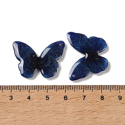 Trsnaprent Epoxy Resin Pendants RE-CBA2911-01F-1