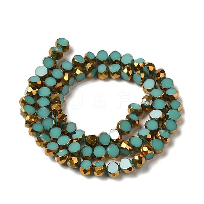 Electroplate Glass Beads Strands EGLA-P061-01A-09-1