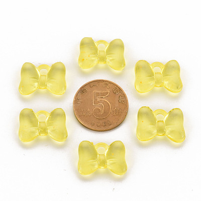 Transparent Acrylic Pendants TACR-T024-02BA-916-1