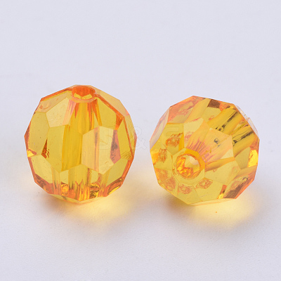 Transparent Acrylic Beads TACR-Q257-6mm-V24-1