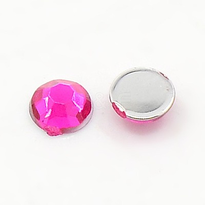 Imitation Taiwan Acrylic Rhinestone Cabochons GACR-A002-4mm-M-1