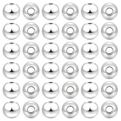 180Pcs 925 Sterling Silver Spacer Beads STER-PH0001-11-1