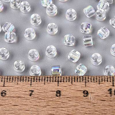 FGB Transparent Colours Glass Seed Beads SEED-Q040-07A-B01-1